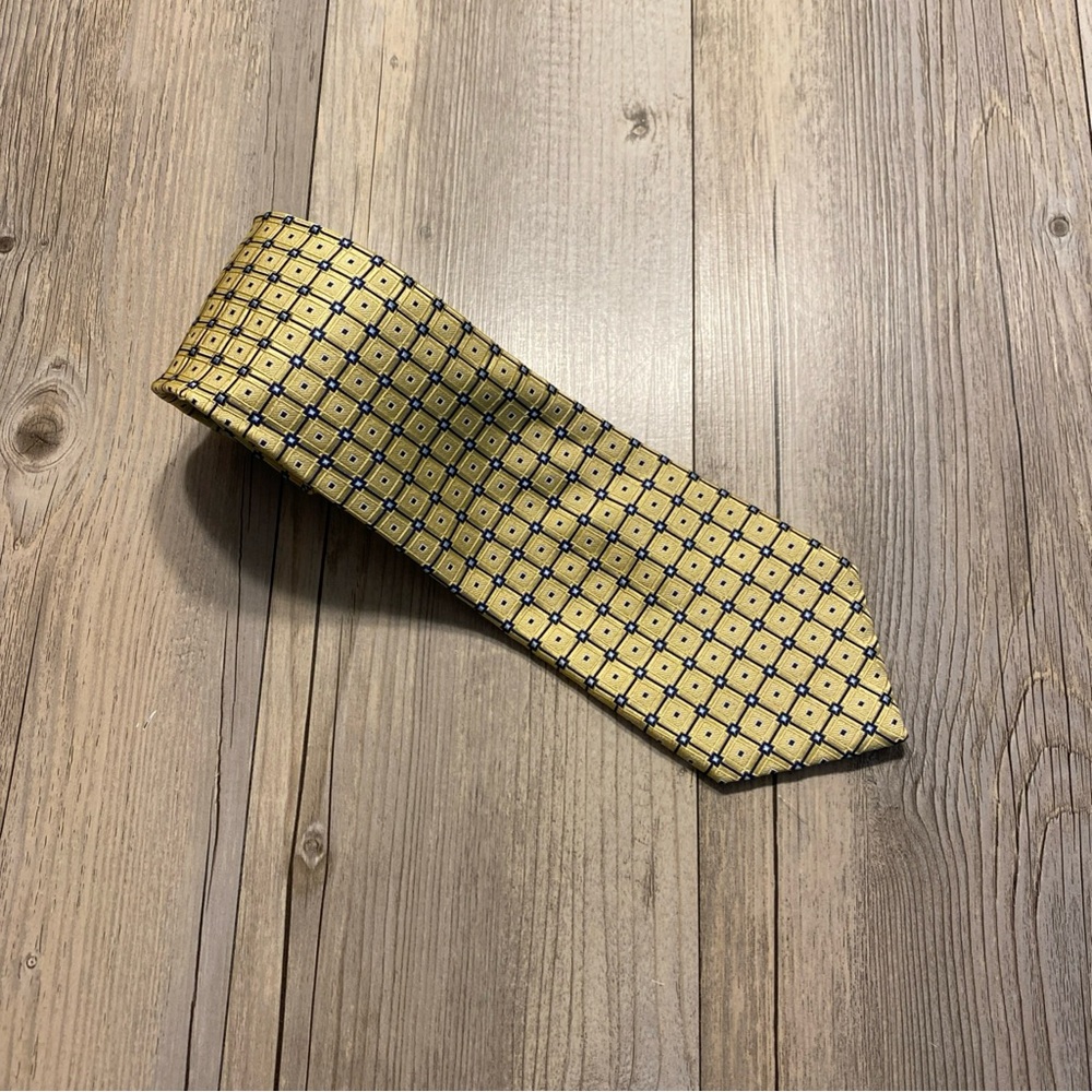 Jos. A. Bank Mens Business Casual Executive Collection Tie Extra Long Silk - Picture 7 of 7